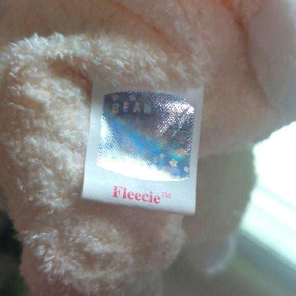 TY Beanie Babies “Fleecie" Retired- Vintage- Lamb Stuffed Animal - Picture 10 of 10